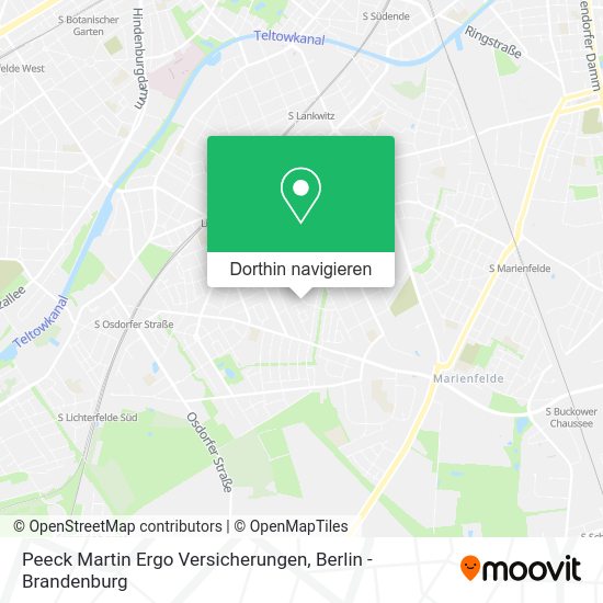 Peeck Martin Ergo Versicherungen Karte