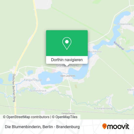 Die Blumenbinderin Karte