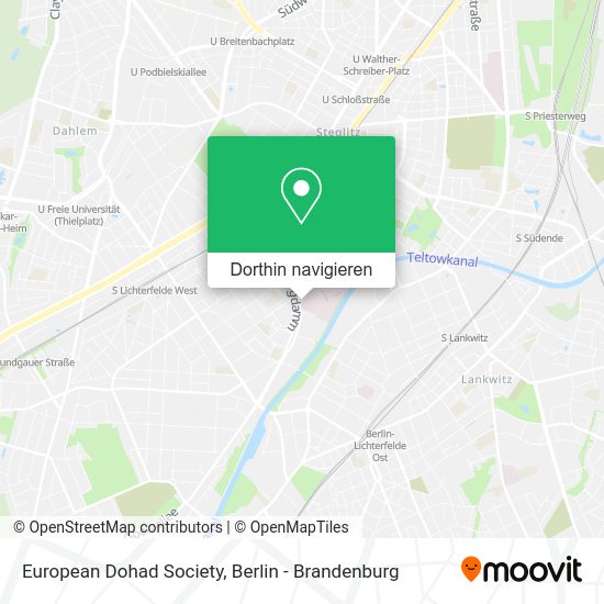 European Dohad Society Karte