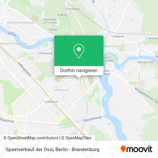 Spaetverkauf der Ossi Karte