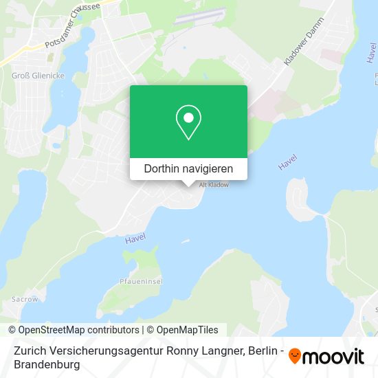 Zurich Versicherungsagentur Ronny Langner Karte