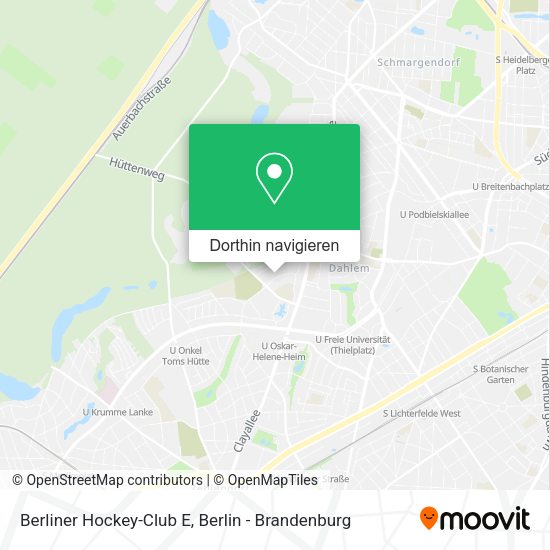 Berliner Hockey-Club E Karte