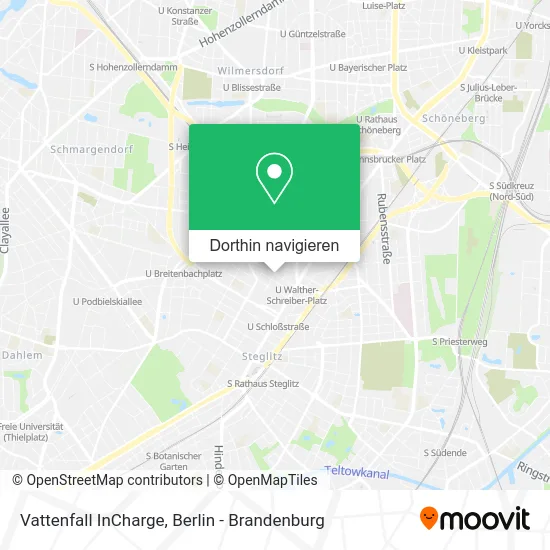 Vattenfall InCharge Karte