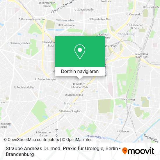 Straube Andreas Dr. med. Praxis für Urologie Karte