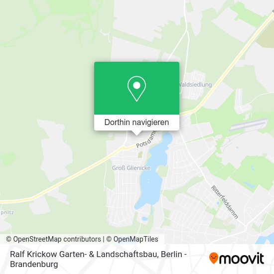 Ralf Krickow Garten- & Landschaftsbau Karte