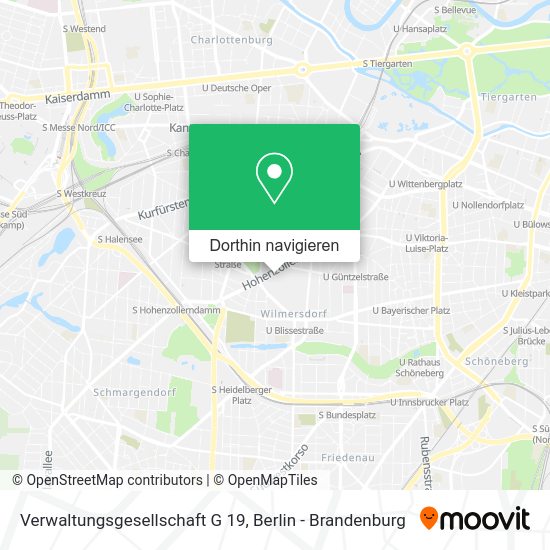 Verwaltungsgesellschaft G 19 Karte