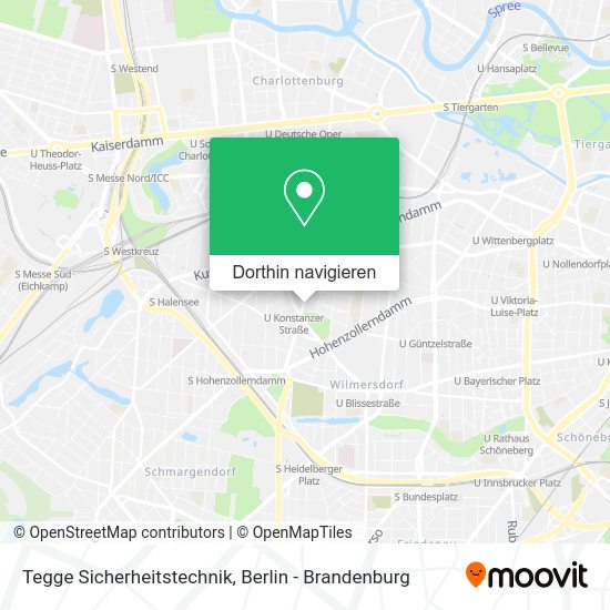 Tegge Sicherheitstechnik Karte