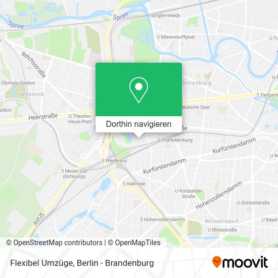 Flexibel Umzüge Karte