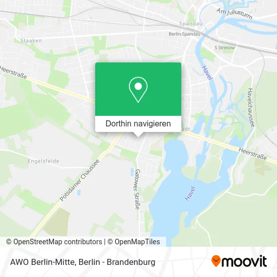 AWO Berlin-Mitte Karte