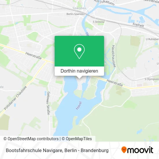 Bootsfahrschule Navigare Karte
