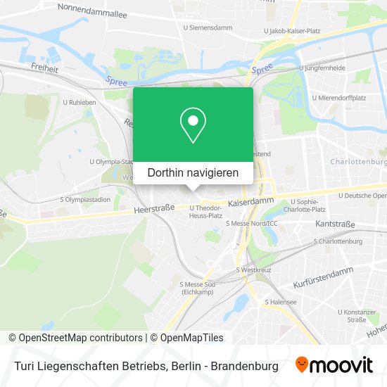 Turi Liegenschaften Betriebs Karte