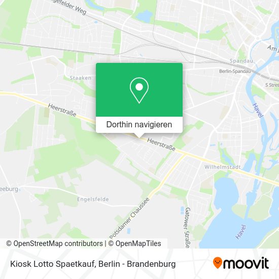 Kiosk Lotto Spaetkauf Karte
