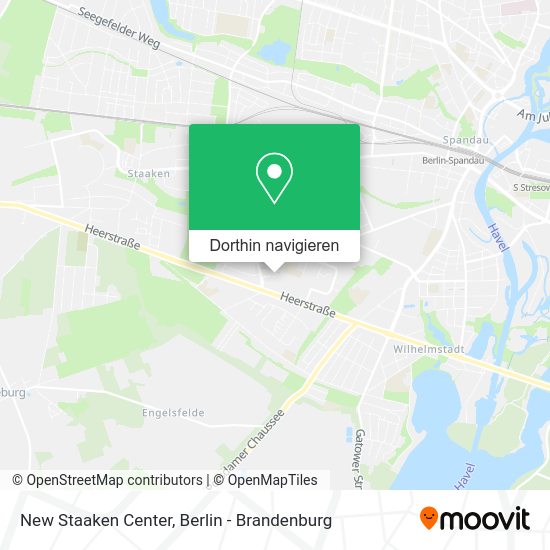 New Staaken Center Karte