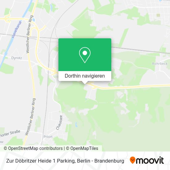 Zur Döbritzer Heide 1 Parking Karte