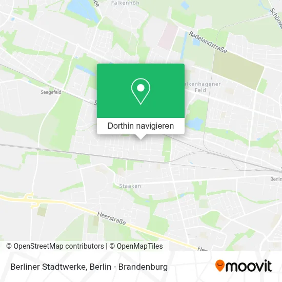 Berliner Stadtwerke Karte