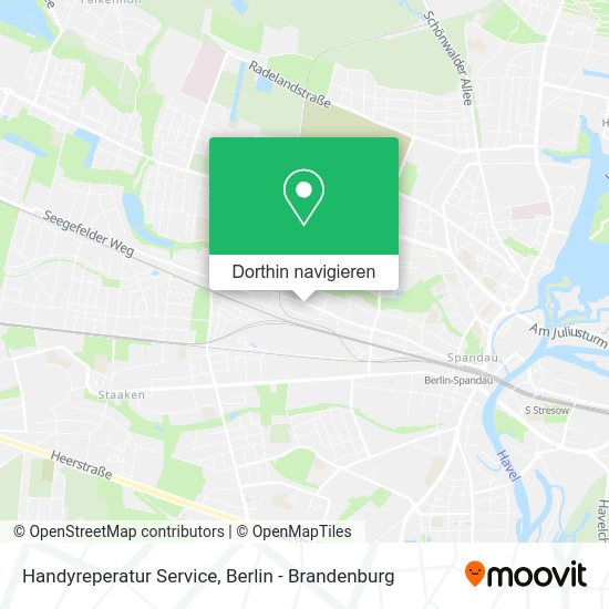 Handyreperatur Service Karte