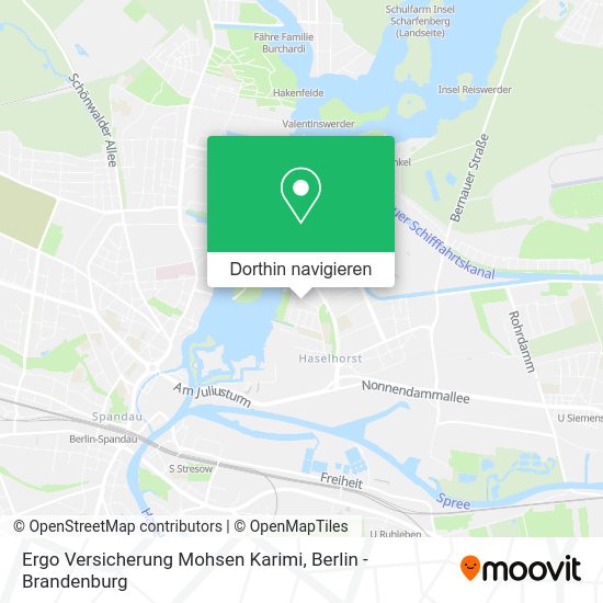 Ergo Versicherung Mohsen Karimi Karte