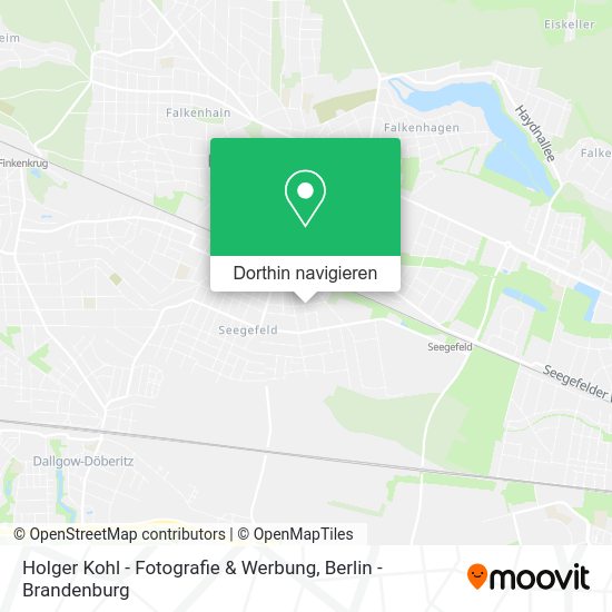 Holger Kohl - Fotografie & Werbung Karte