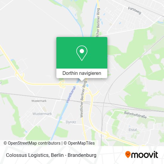 Colossus Logistics Karte