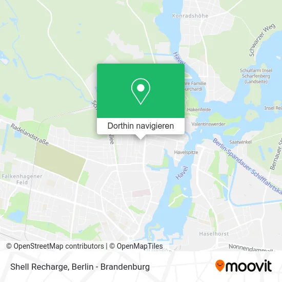 Shell Recharge Karte