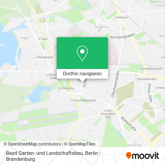 Bayd Garten- und Landschaftsbau Karte