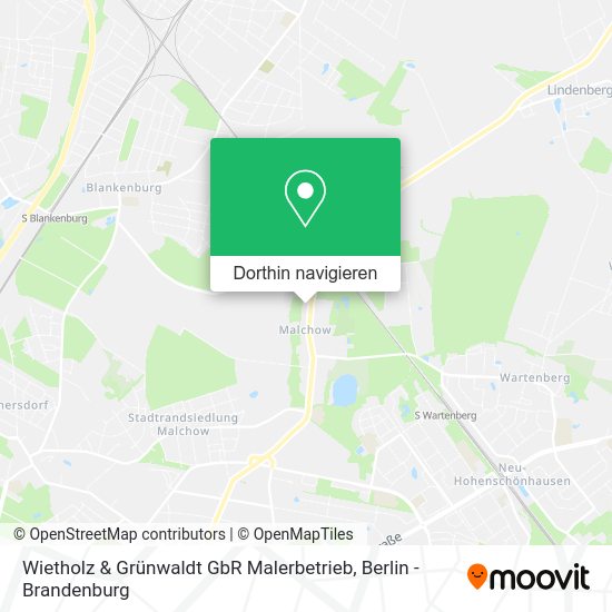 Wietholz & Grünwaldt GbR Malerbetrieb Karte