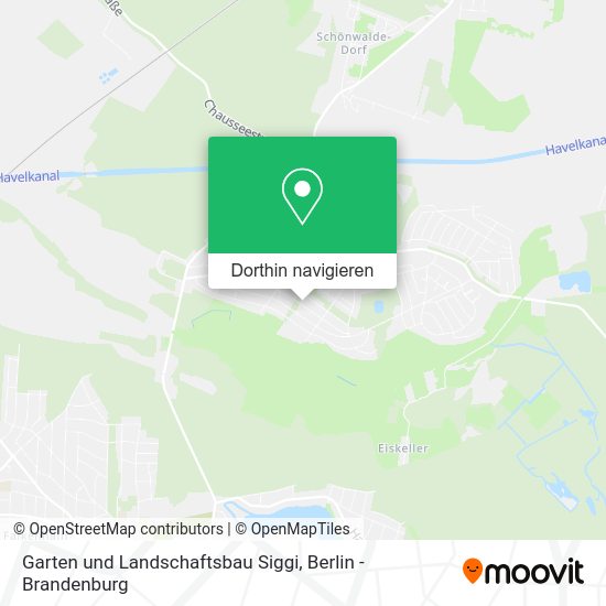 Garten und Landschaftsbau Siggi Karte