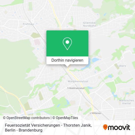 Feuersozietät Versicherungen - Thorsten Janik Karte
