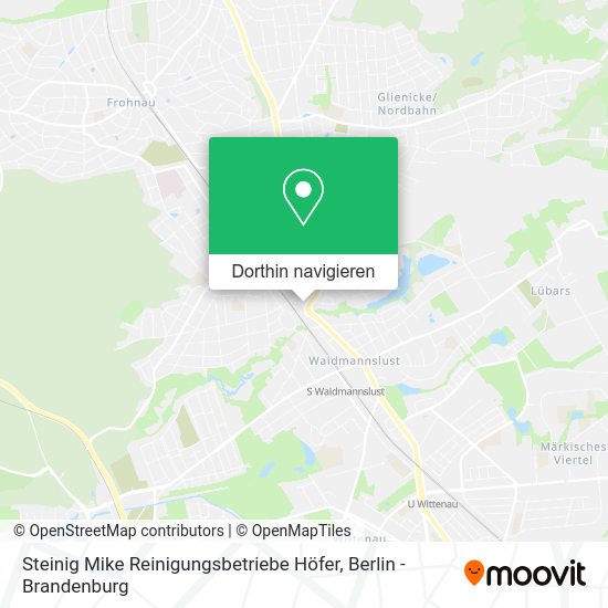 Steinig Mike Reinigungsbetriebe Höfer Karte