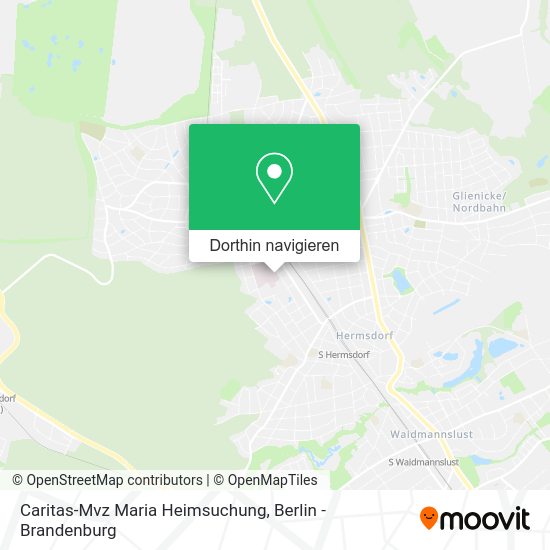 Caritas-Mvz Maria Heimsuchung Karte