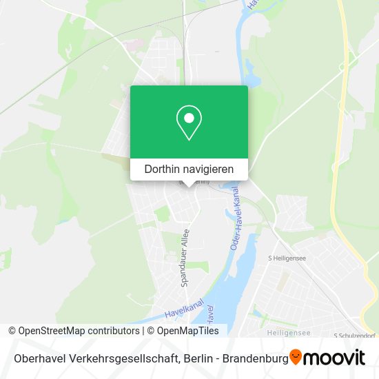 Oberhavel Verkehrsgesellschaft Karte