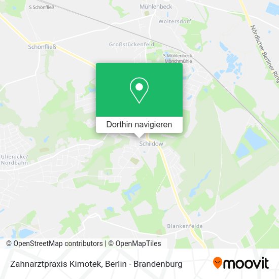Zahnarztpraxis Kimotek Karte