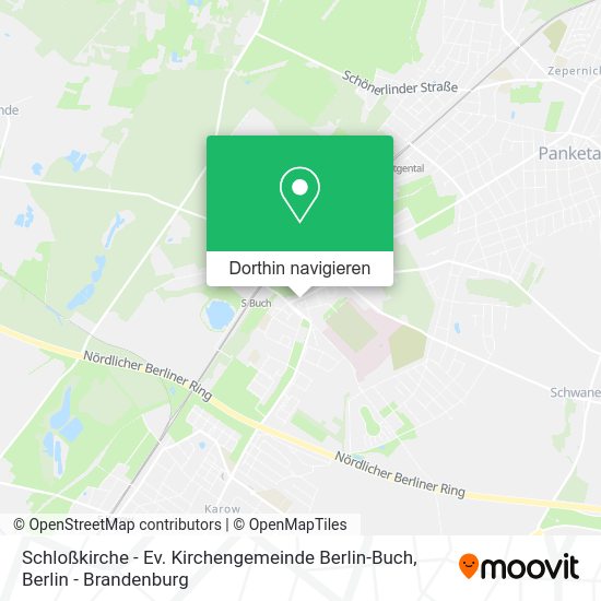 Schloßkirche - Ev. Kirchengemeinde Berlin-Buch Karte