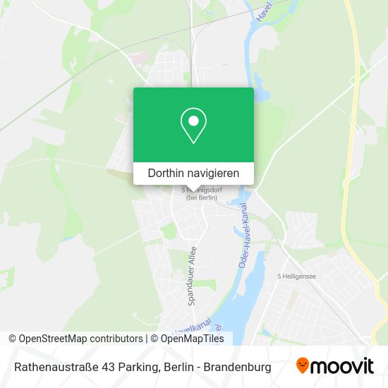 Rathenaustraße 43 Parking Karte