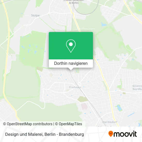 Design und Malerei Karte