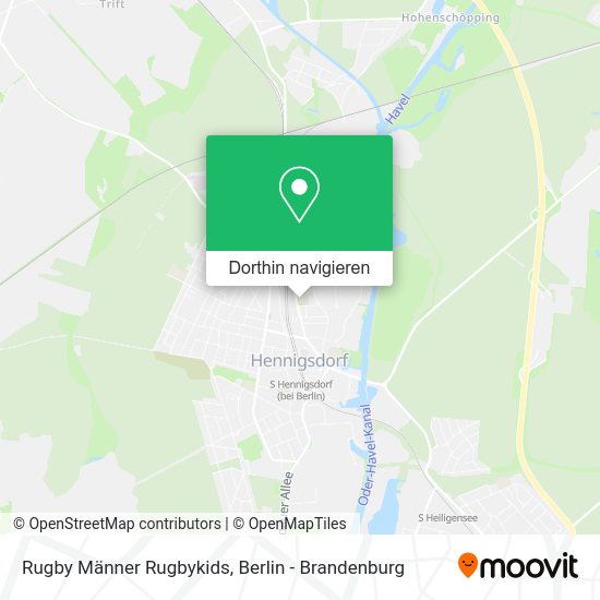 Rugby Männer Rugbykids Karte