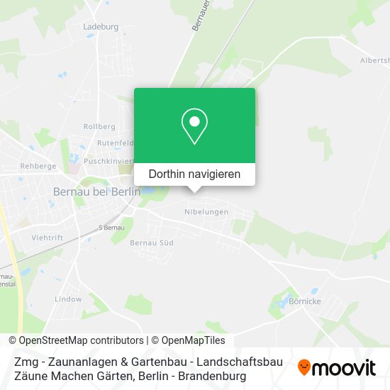 Zmg - Zaunanlagen & Gartenbau - Landschaftsbau Zäune Machen Gärten Karte