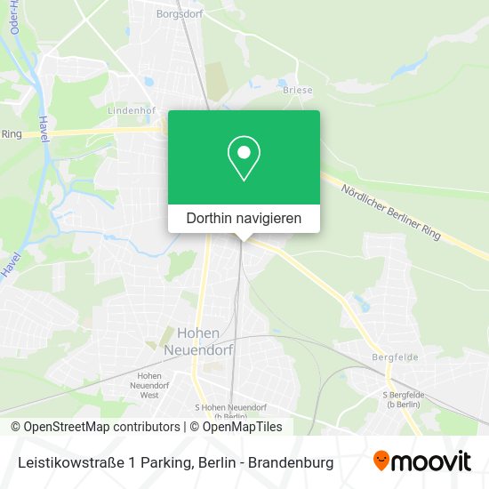 Leistikowstraße 1 Parking Karte