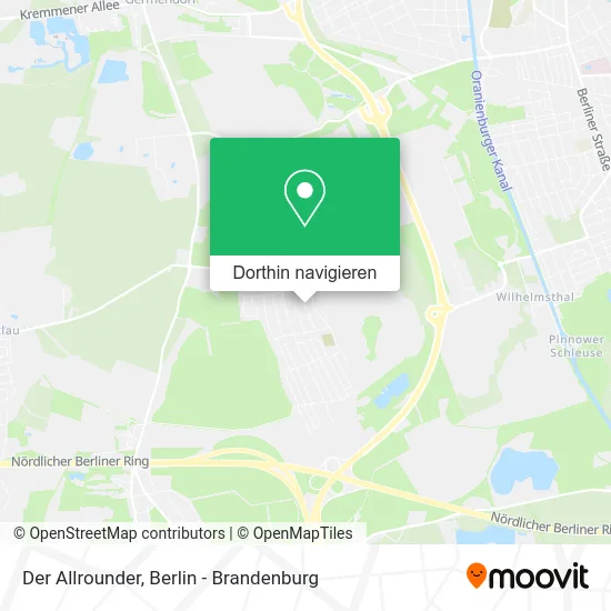 Der Allrounder Karte