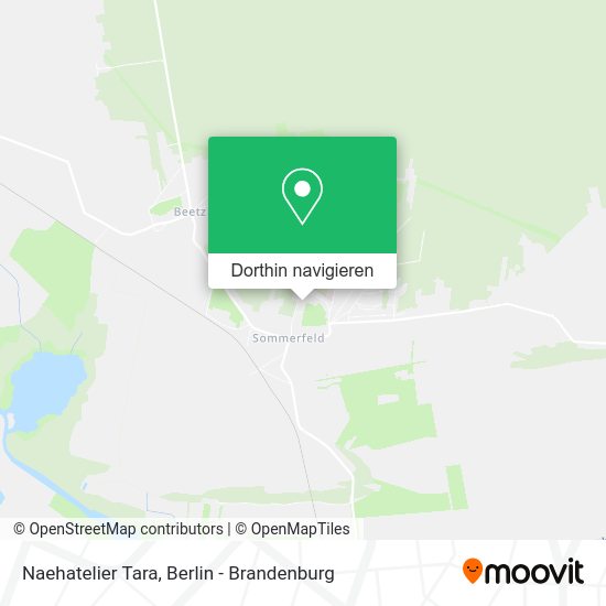 Naehatelier Tara Karte