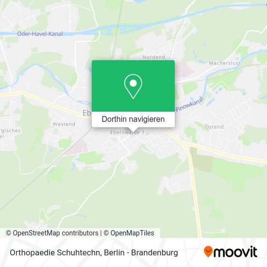 Orthopaedie Schuhtechn Karte