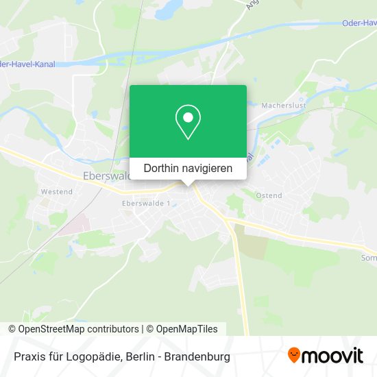 Praxis für Logopädie Karte