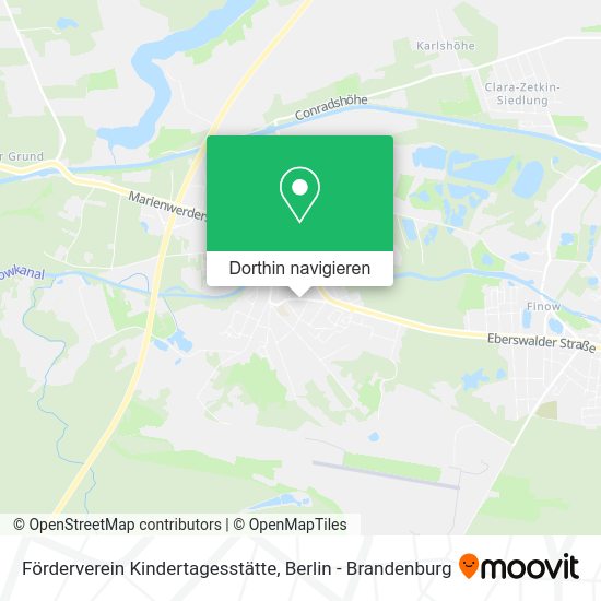 Förderverein Kindertagesstätte Karte
