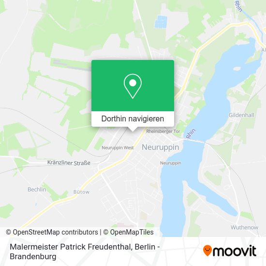 Malermeister Patrick Freudenthal Karte