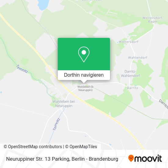Neuruppiner Str. 13 Parking Karte