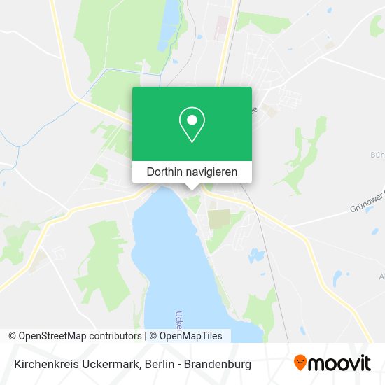 Kirchenkreis Uckermark Karte