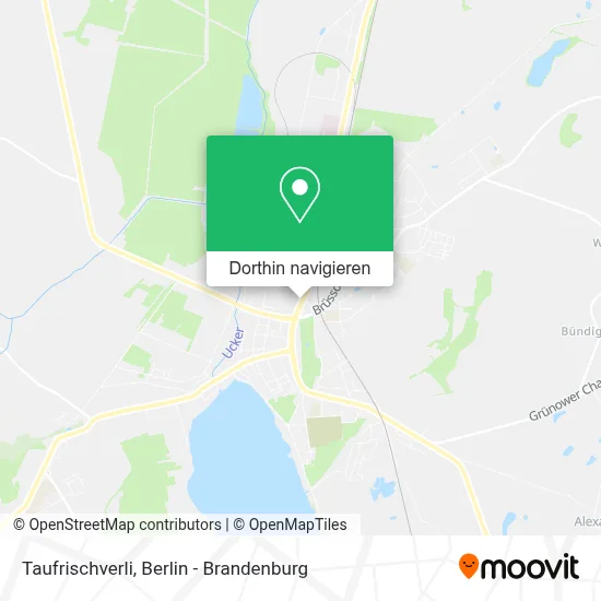 Taufrischverli Karte