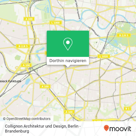 Collignon Architektur und Design, Kurfürstendamm 67 Karte