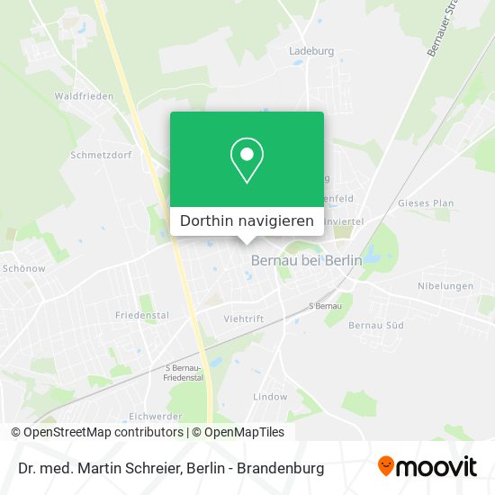Dr. med. Martin Schreier Karte