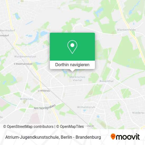 Atrium-Jugendkunstschule Karte